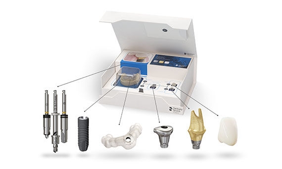 Azento box with Astra Tech Implant System EV components